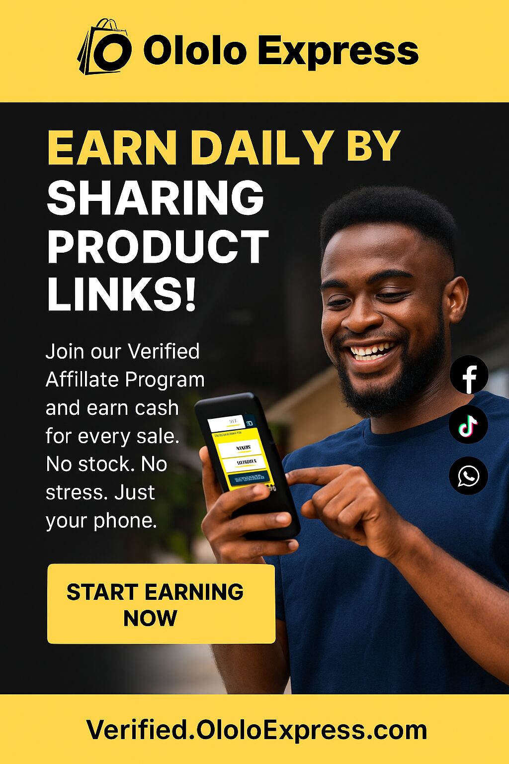 Ololo Express verified affiliate program