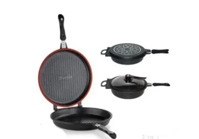2-In-1-32cm-Grill-Pan-With-Glass-Lid