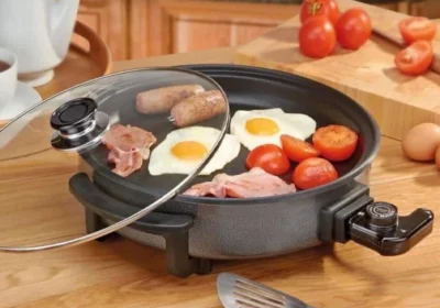 Electric-Multi-Cooker-With-Glass-Lid