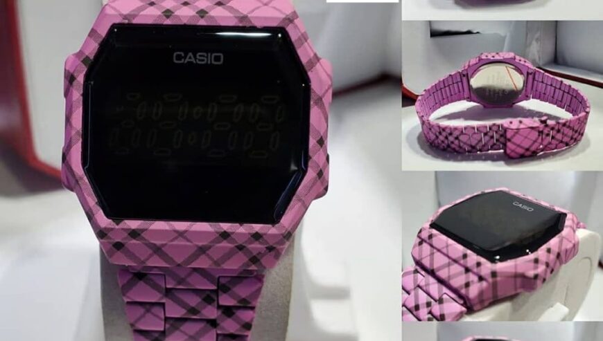 Casio Touch Watch Pink