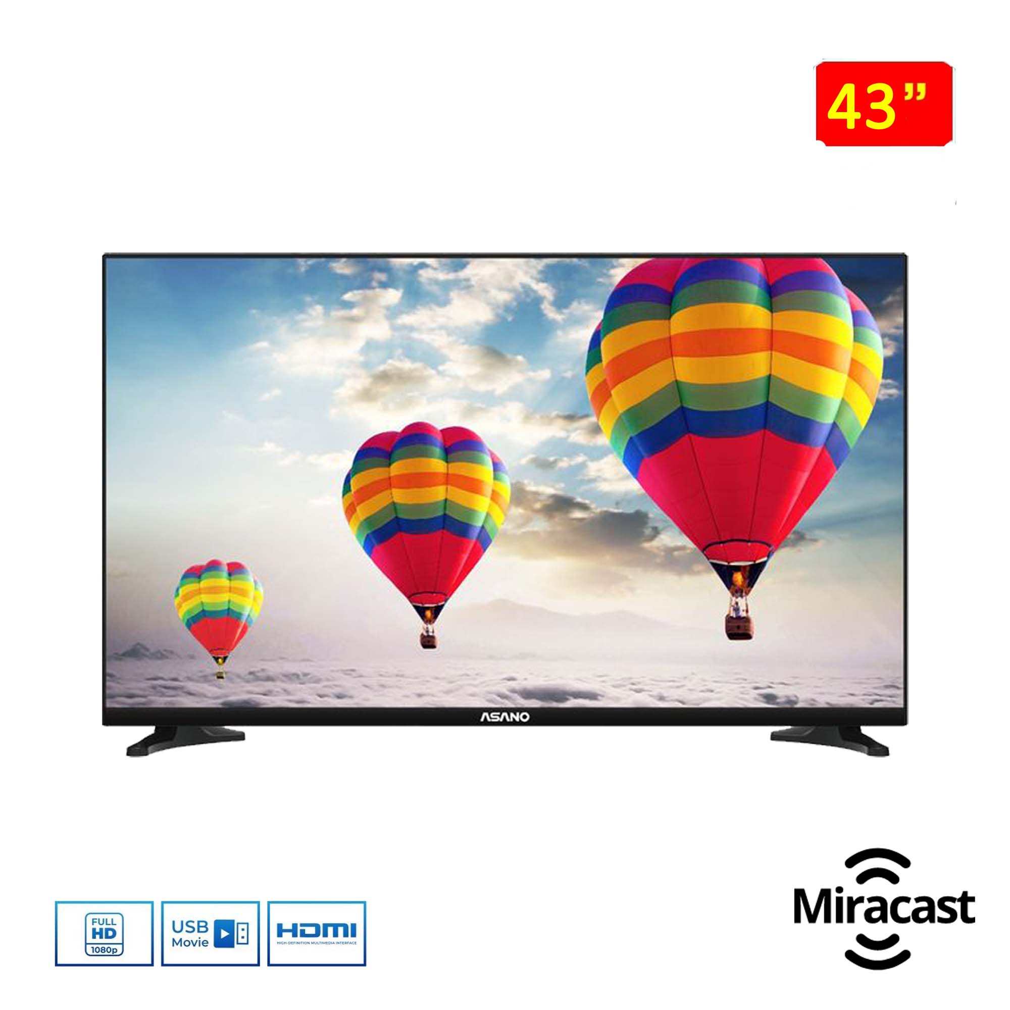 asano 43 smart miracast