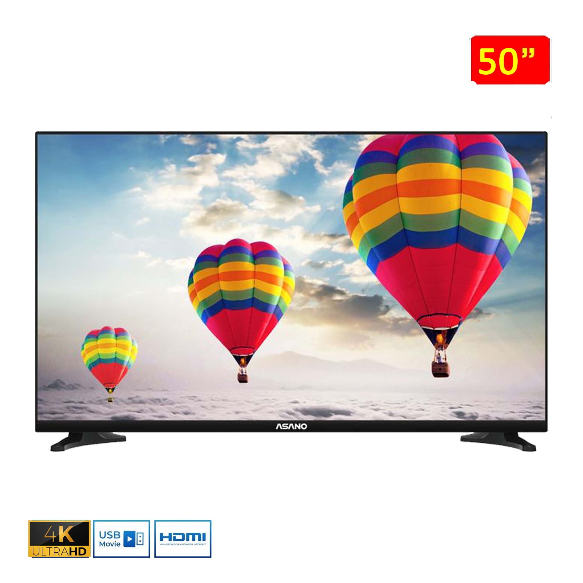 asano 50 inches led television
