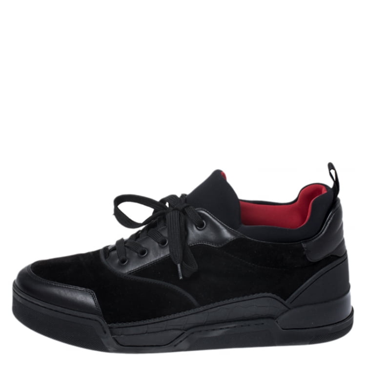 Christian Louboutin Black Sneakers For Men
