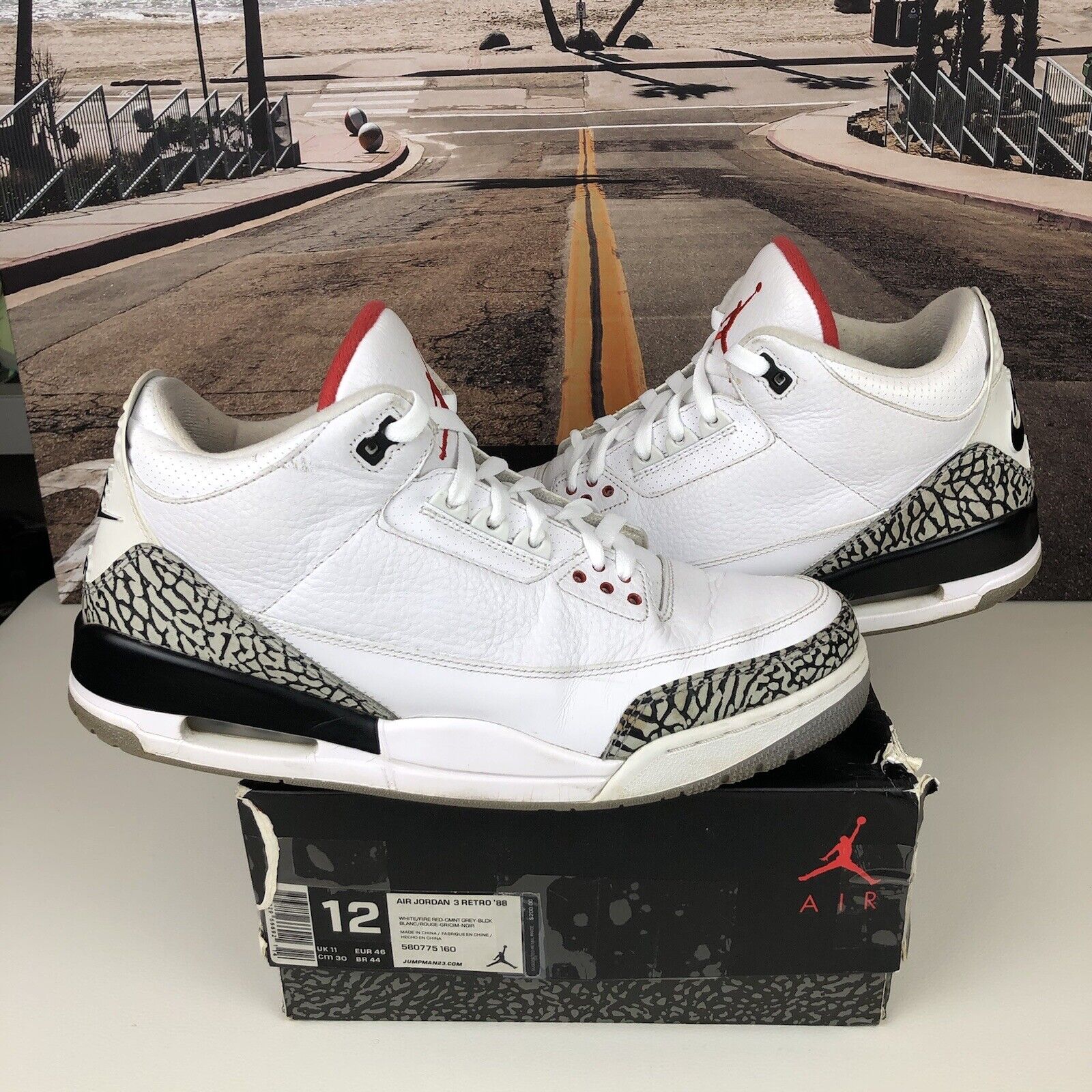air jordan 3 retro white cement 88 dunk contest 2013