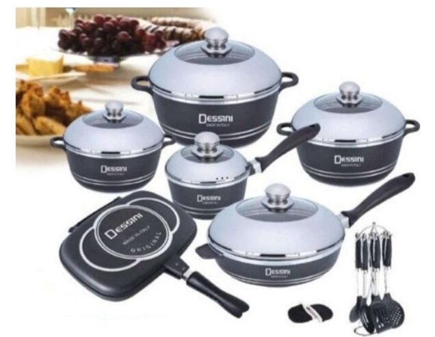 Dessini Nonstick Cookware Set 22 Pieces