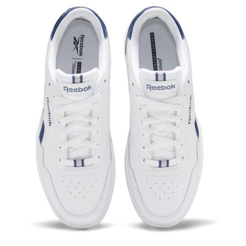 Original Reebok Techque trainers White and blue in size 43