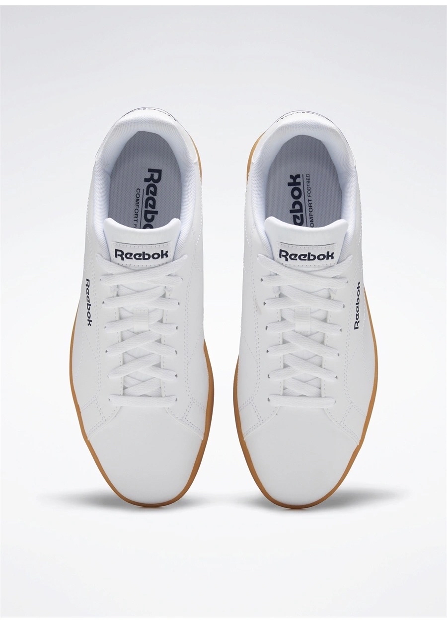 Reebok Royal Complete White Leather/Gum Sneakers (UK Imported) – Sizes 42 & 44.5