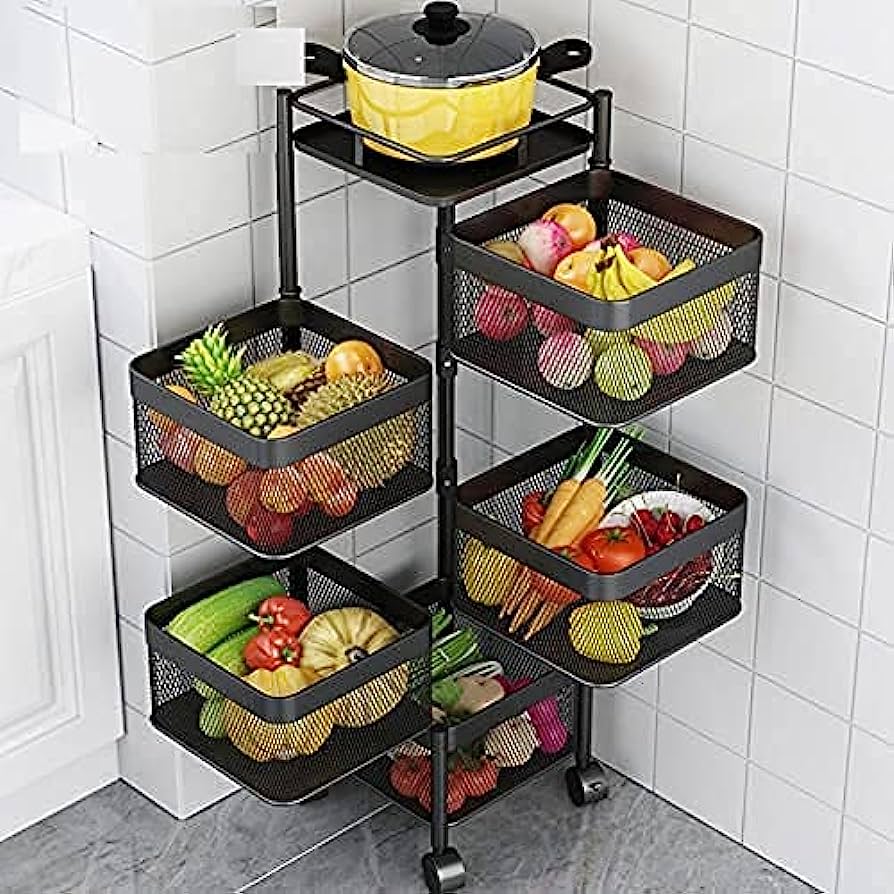 Multipurpose Portable Rack Kitchen Organizer – Spice Rack, Cutlery Holder, Knife Storage