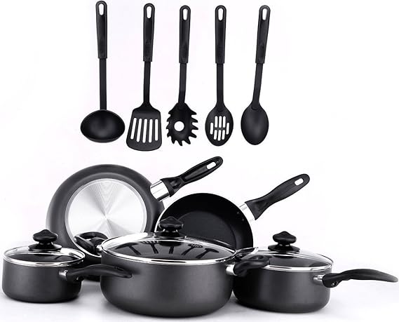 Premium 13-Piece Non-Stick Cookware Set