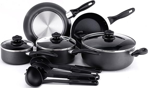 Premium 13-Piece Non-Stick Cookware Set