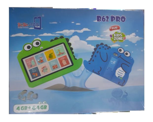 Bebe-Tab B62 Pro Android Kids Tablet – 64GB ROM – 4GB RAM – WiFi