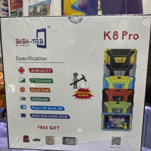 Bebe Tablet K8 Pro Africa Edition 3GB 32GB Wifi