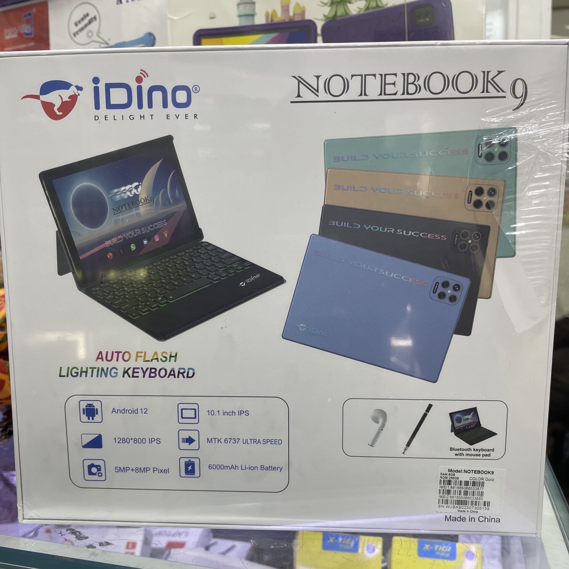 Idino Notebook 9 5G 6GB 256GB Unbreakable Screen