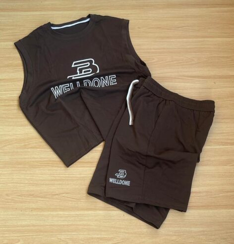 Casual Set For men Shorts with Top
