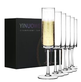 6-PCs-Champagne-Flute-Glasses