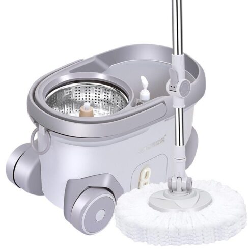 Hygienic Floor Cleaning Made Easy with Microfiber Mop Set