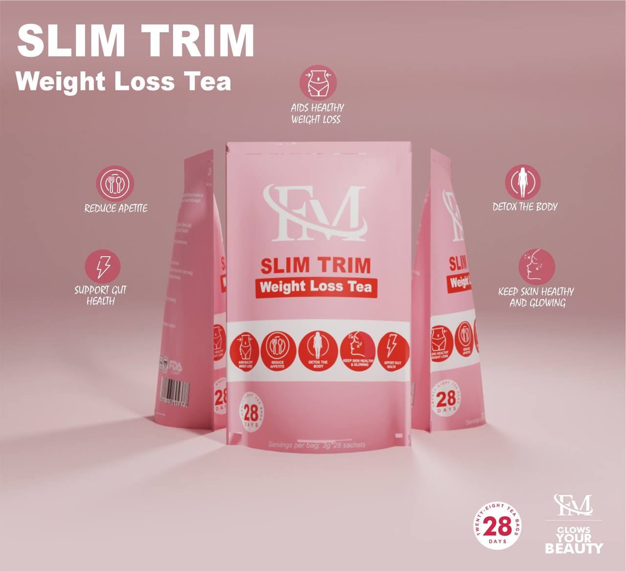 FM Slim Trim Weight Loss Tea