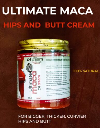 Ultimate Maca C4 Cream (Hips and Butt)