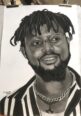 Pencil Drawing canvas painting