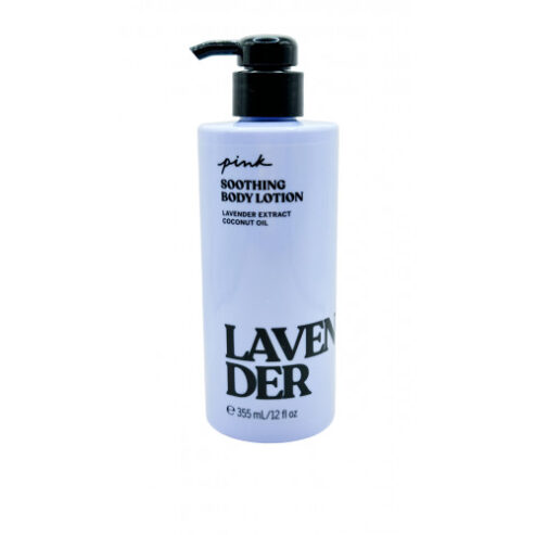 Pink Soothing Body Lotion Lavender Extract Coconut Oil