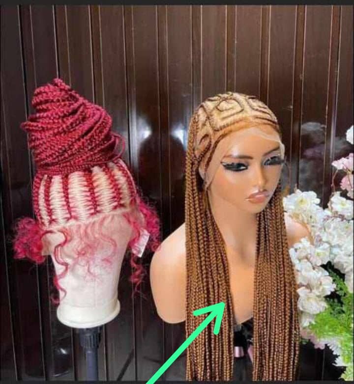 Braided wig cap