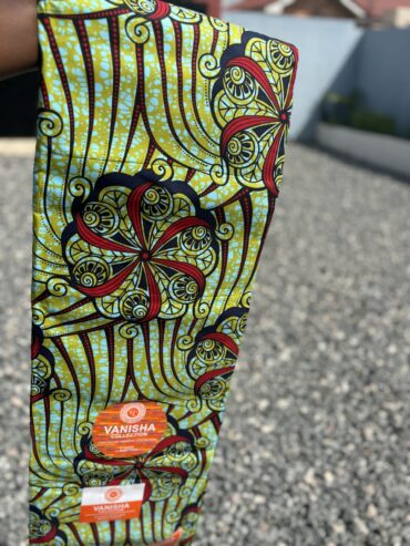 Ghana made wax print fabrics