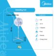 Midea 16″ Standing Fan Fs40 16ja