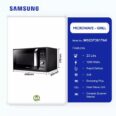 Samsung 23ltr Grill Microwave Mg23f301tak