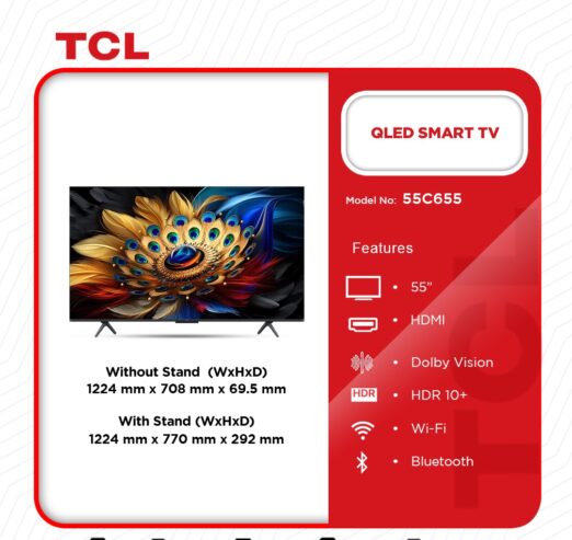 Tcl Qled Tv 55 Inches 55c655