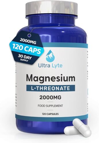 Ultra Lyte Magnesium L-Threonate 2000mg Magnesium Supplement