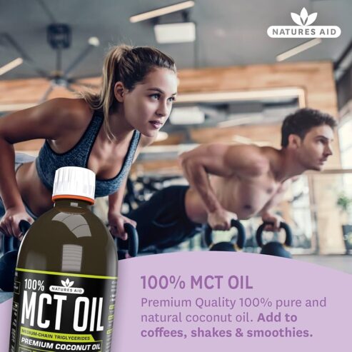 100 % MCT Oil Premium Organic Coconut Oil