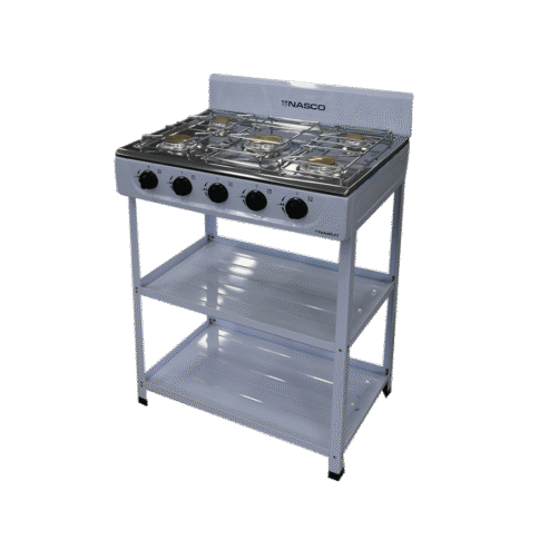 Nasco 5 Burner Gas Stove Nasgs K5css S in Ghana