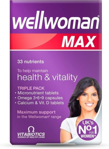 Wellwoman Max 33 Nutrients 84 Tablets multivitamin