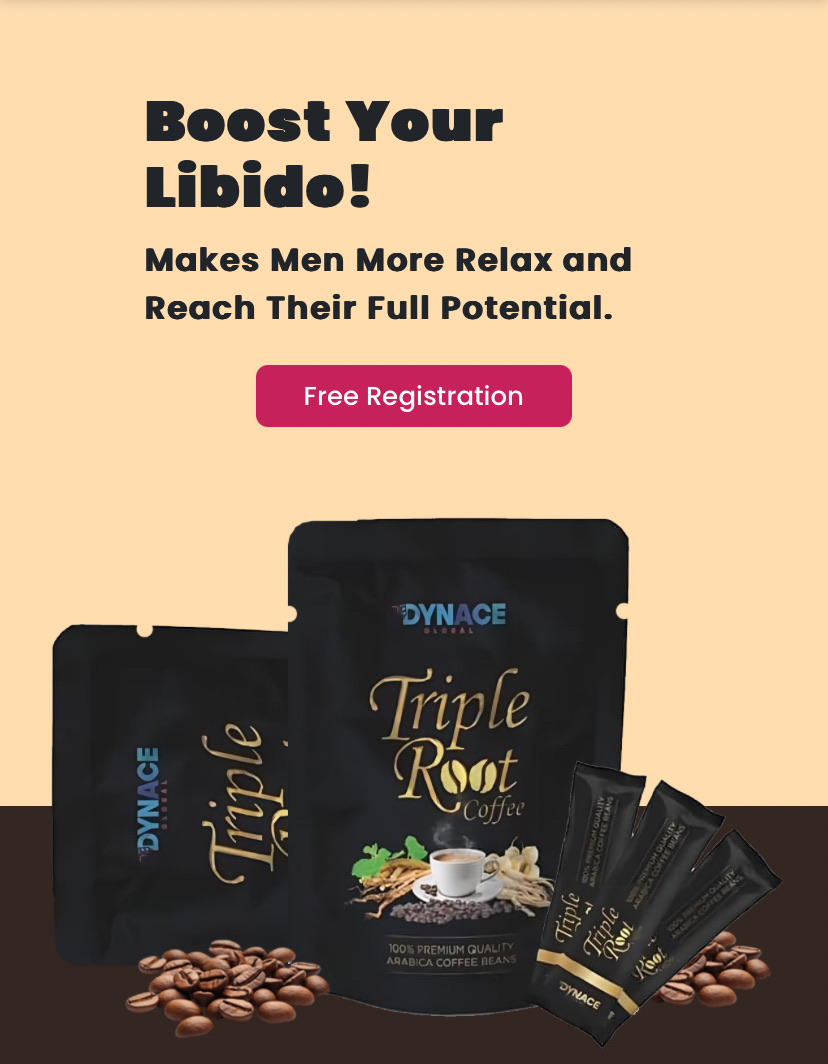 Make you Real Man again – Dynace Tripple Root Coffee