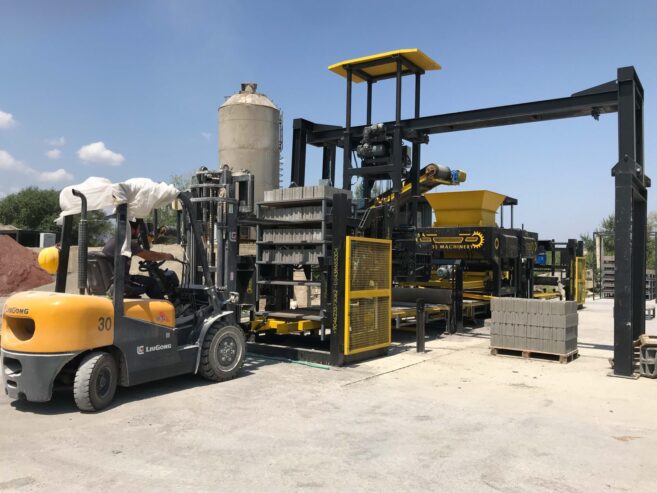 PRS-1200 Fully Automatic Concrete Block Machine