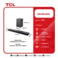 Tcl Audio Sound Bar 200w S55h in Ghana