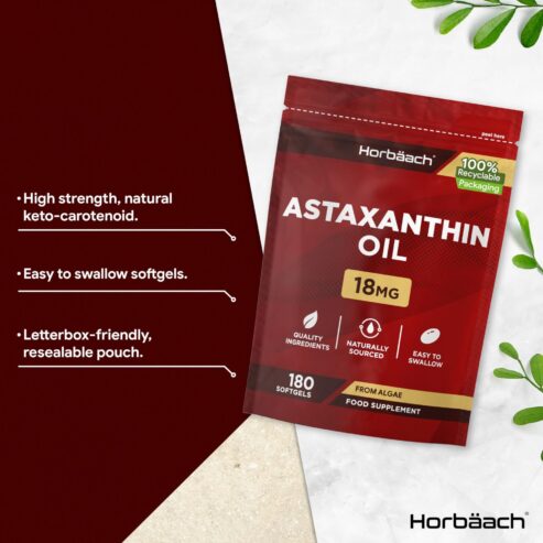 Astaxanthin Oil Supplement 18mg