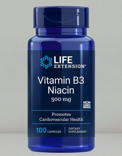 Life Extension Vitamin B3 Niacin Food Supplement