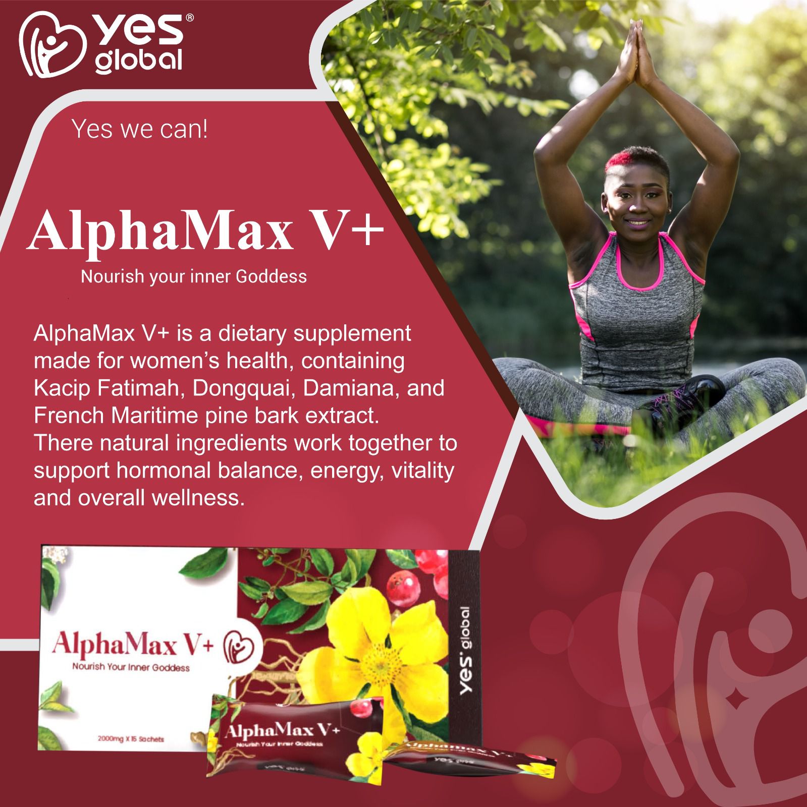 ALPHAMAX V+ female supplement